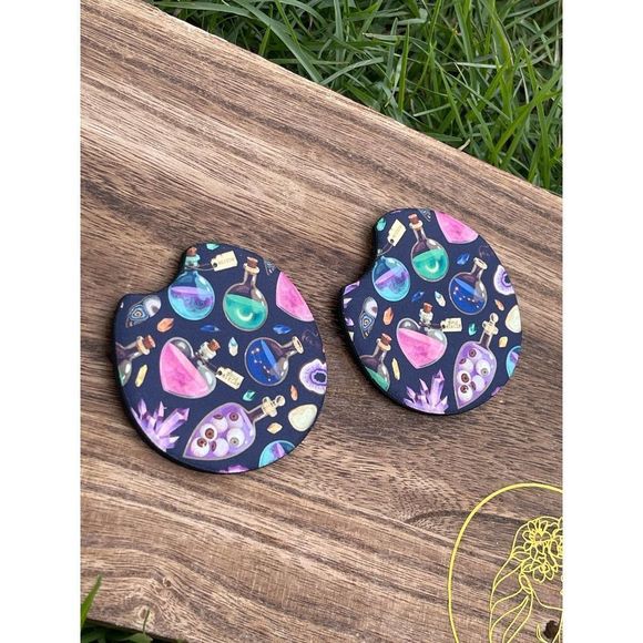 Witches Brew Neoprene Car Coaster 2 Pack - Picture 2 of 7